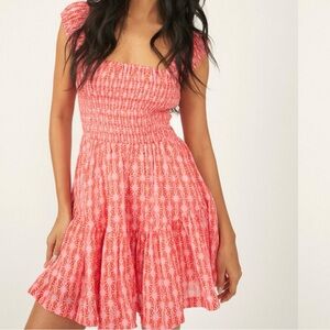 knee length dresses for ladies Free People Free-est Have A Thing For You Mini Dress – White Chocolate  Couture